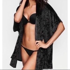 Victoria Secret Crushed Velvet Kimono Robe